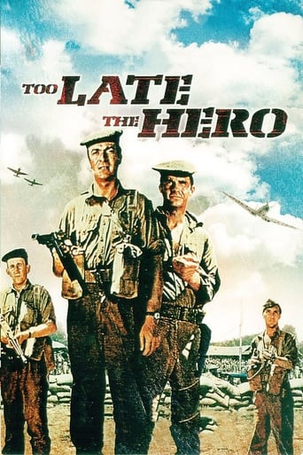 دانلود فیلم Too Late the Hero 1970 ( برای قهرمانان خیلی دیر است )